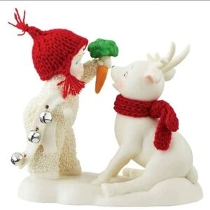 Snowbabies Department 56 Sit! Porcelain Figurine
